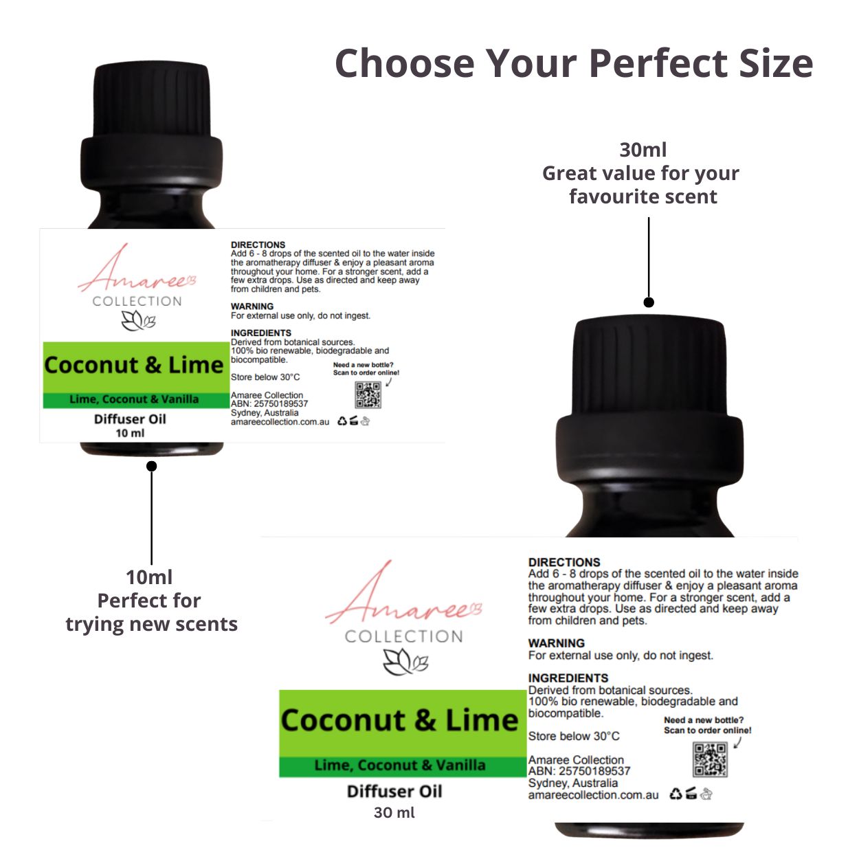 Coconut Lime Diffuser Oil