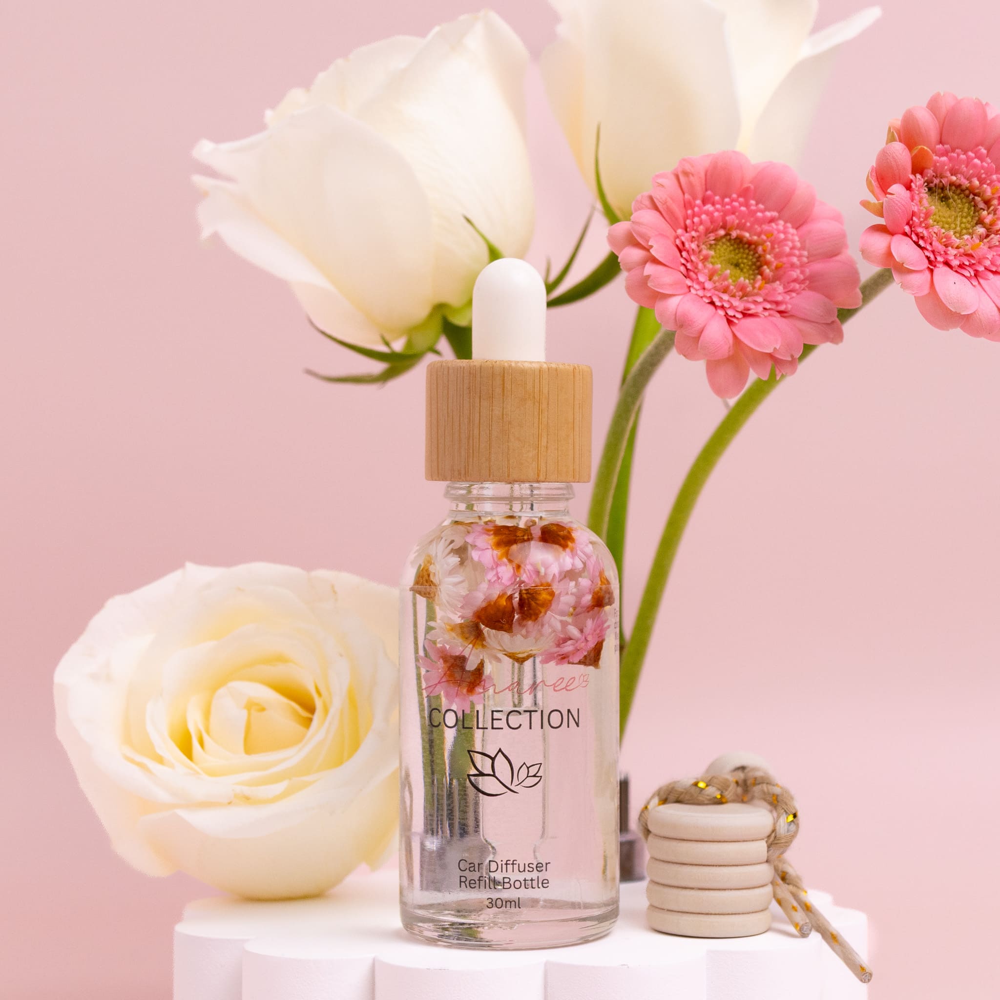 Sheer Lily & White Rose Car Diffuser Refill