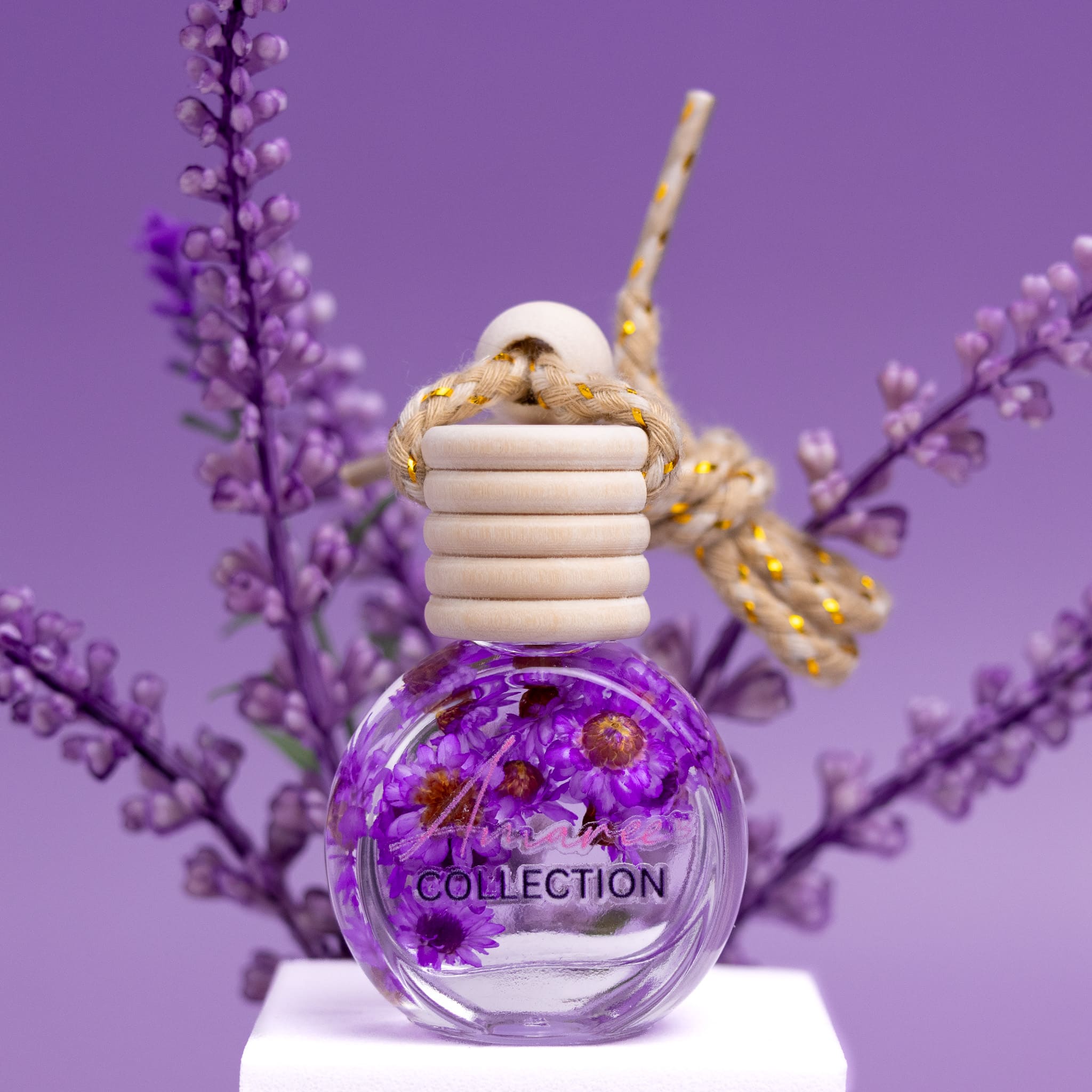 Black Amber & Lavender Car Diffuser