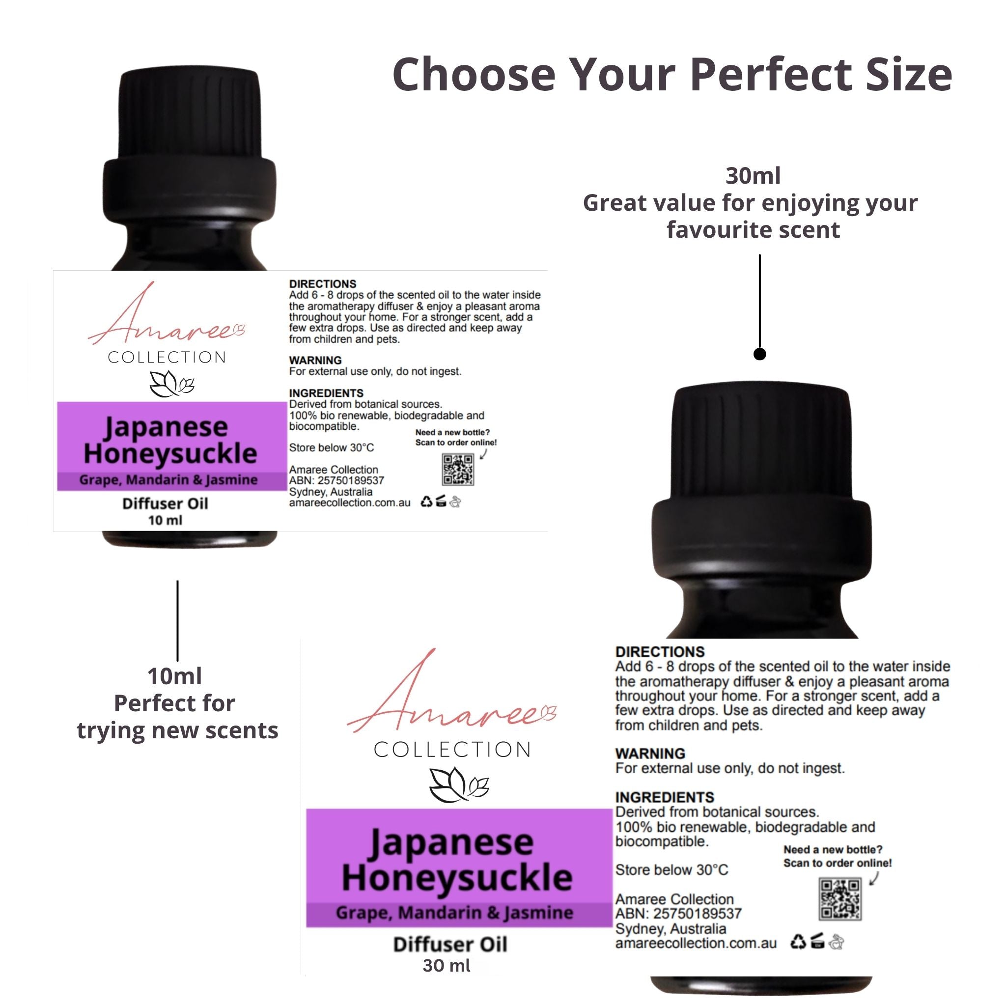 Japanese Honeysuckle Diffuser Oil