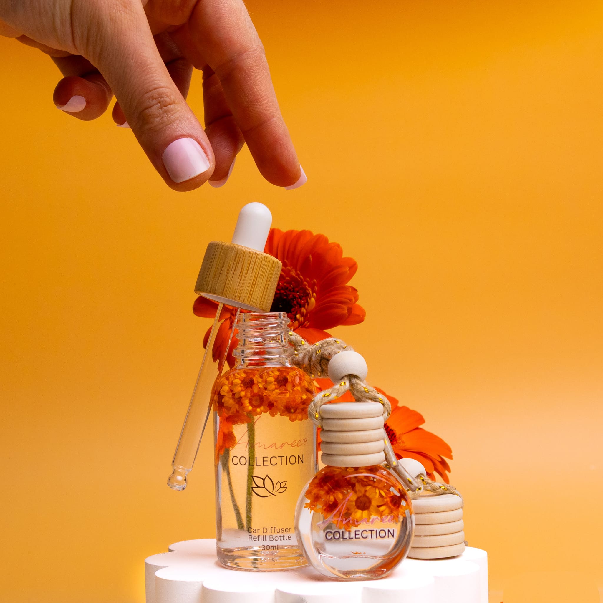 Lime Basil & Mandarin Car Diffuser Kit