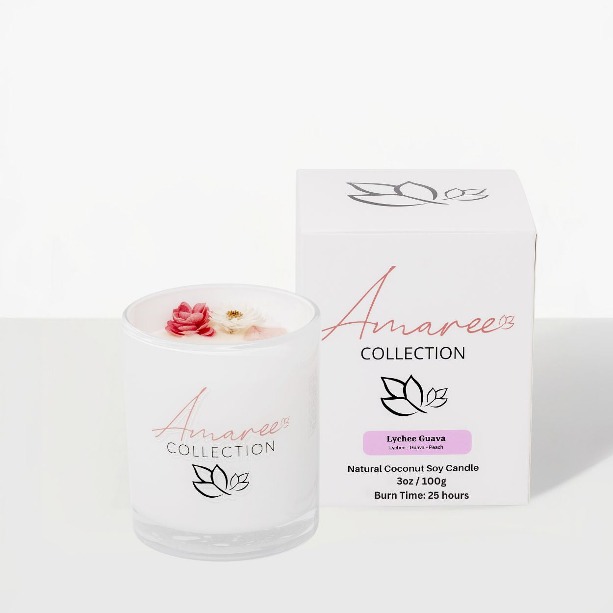 Lychee Guava Candle 100g