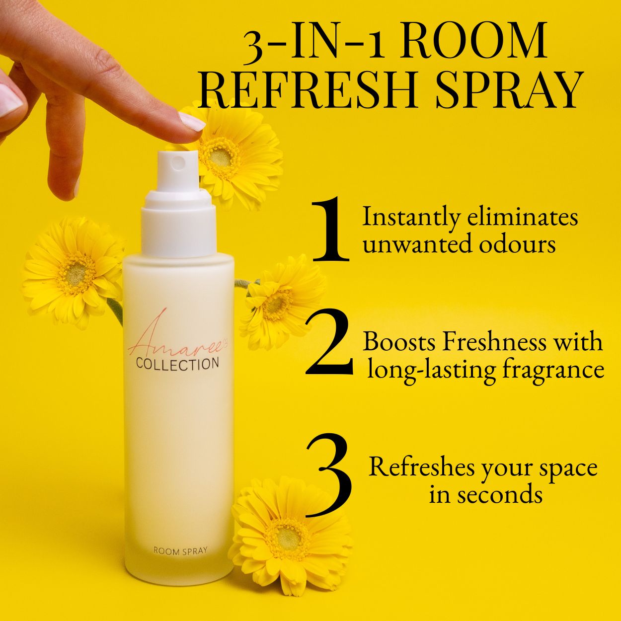 Vanilla, Patchouli & Sandalwood Room Spray 100ml