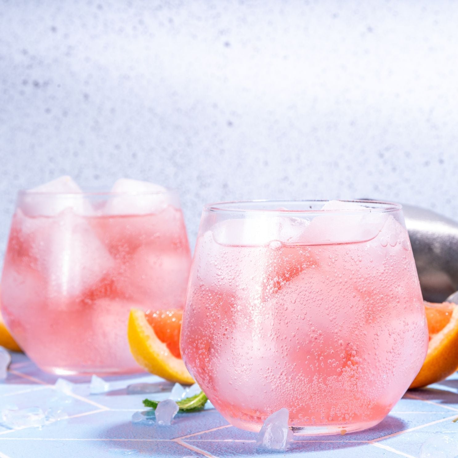 Pink Champagne & Exotic Fruit