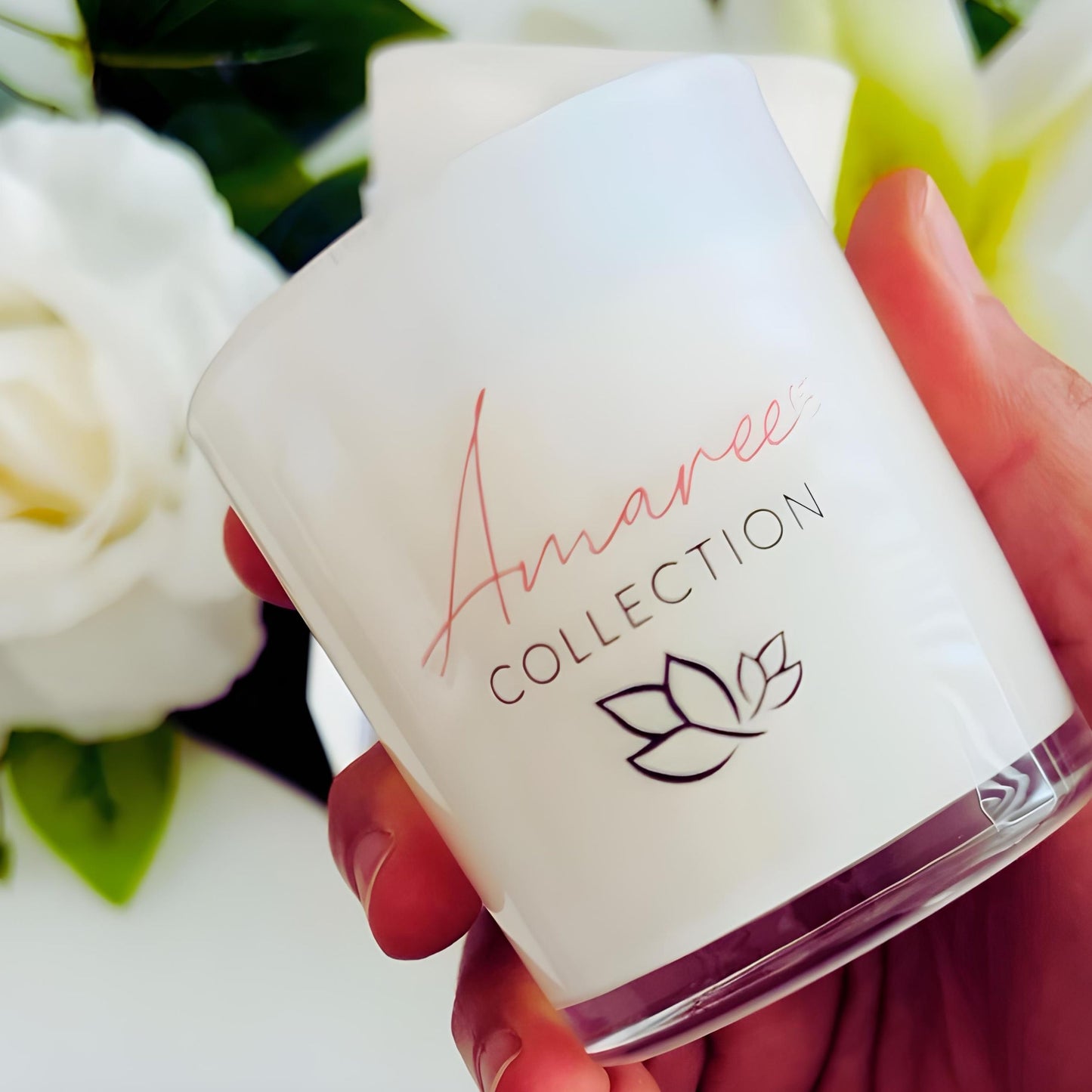 Sheer Lily & White Rose