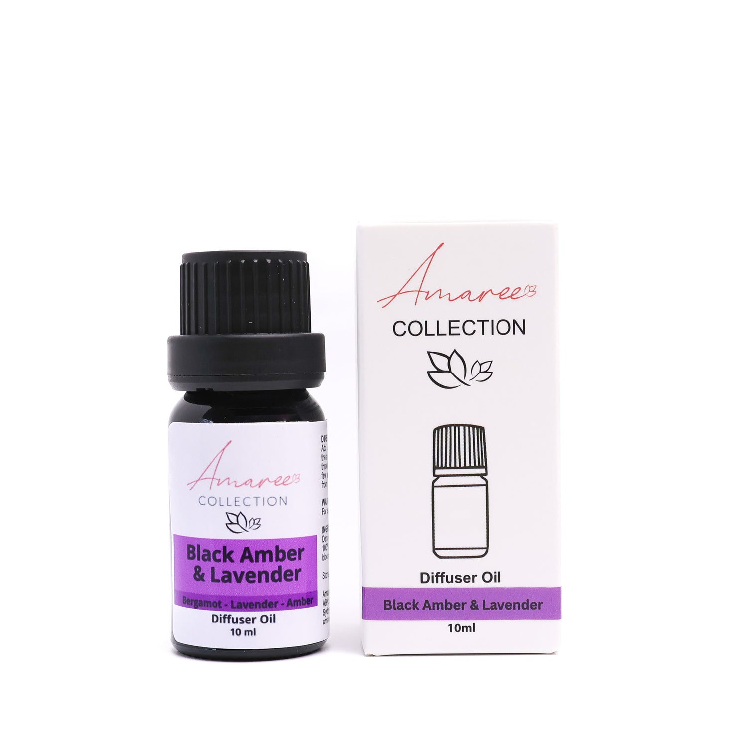 Black Amber &amp; Lavender Diffuser Oil