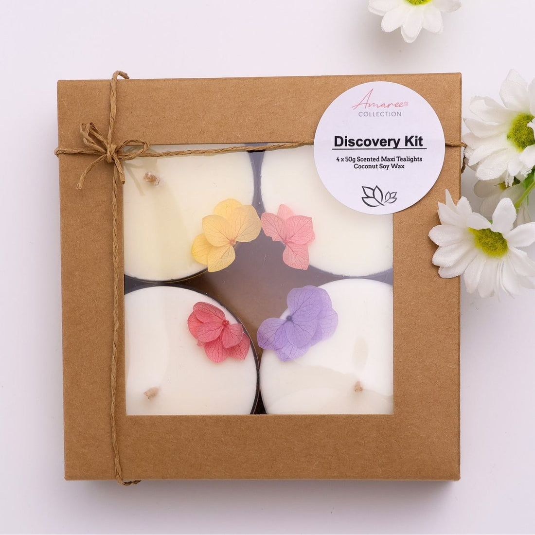 Floral Moments – Tealight Discovery Pack (4-Pack)