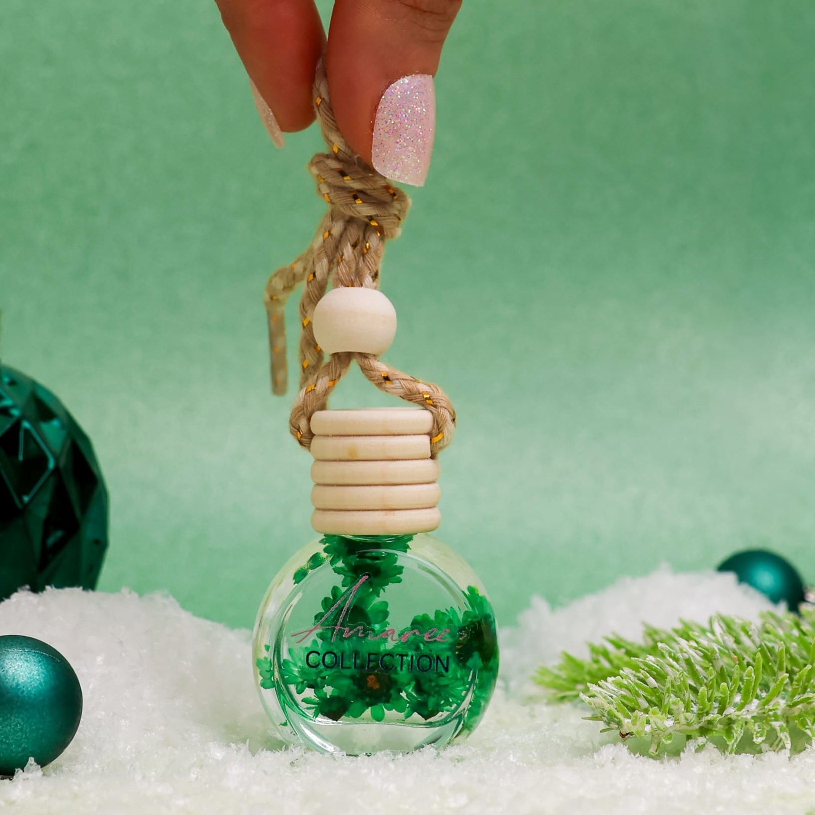 Holiday Wreath Car Diffuser