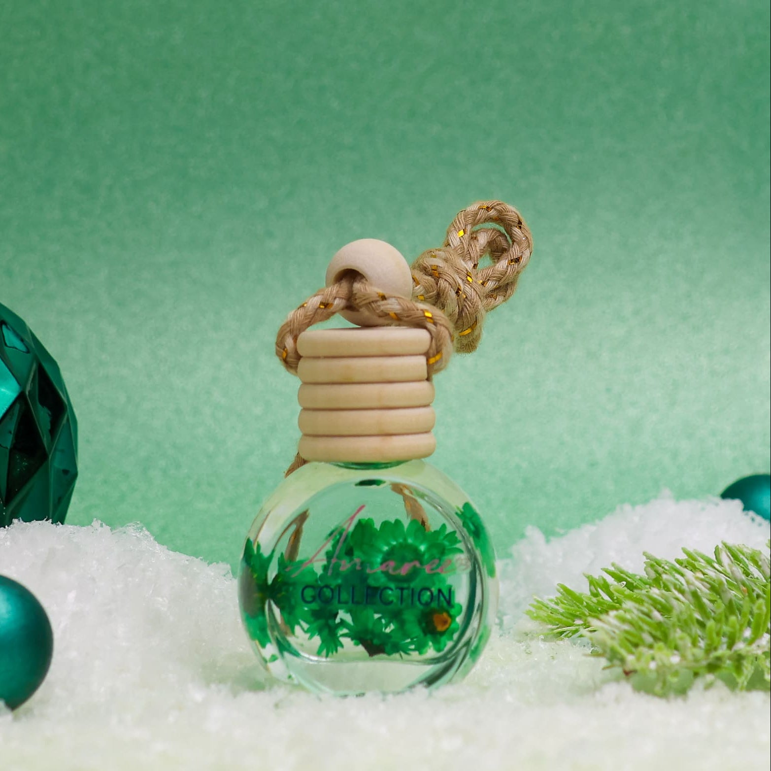 Holiday Wreath Car Diffuser