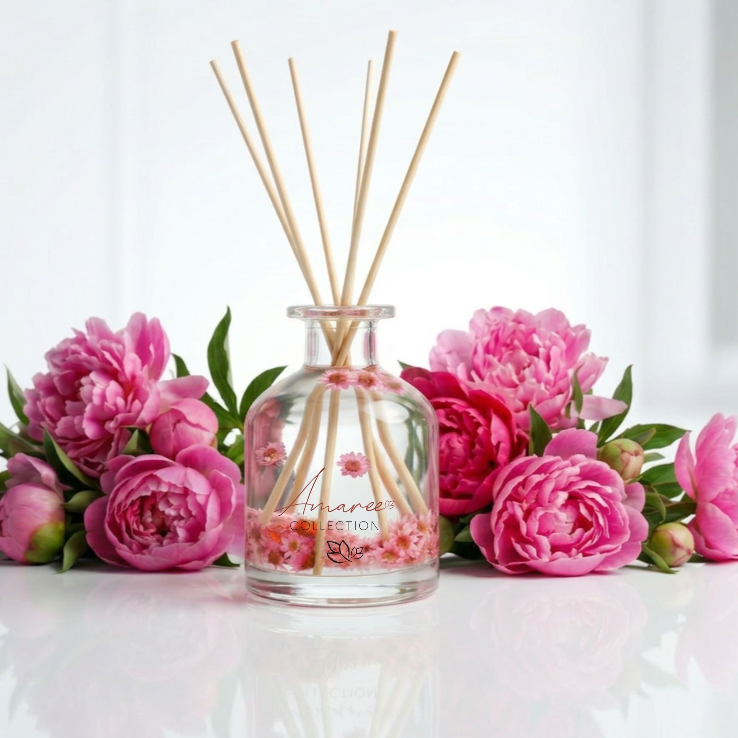 Lychee Reed Diffuser Lychee Peony Reed Diffuser 250ml | Fruity Floral Home Fragrance ...
