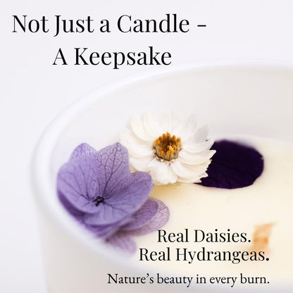 Black Amber &amp; Lavender Candle 100g