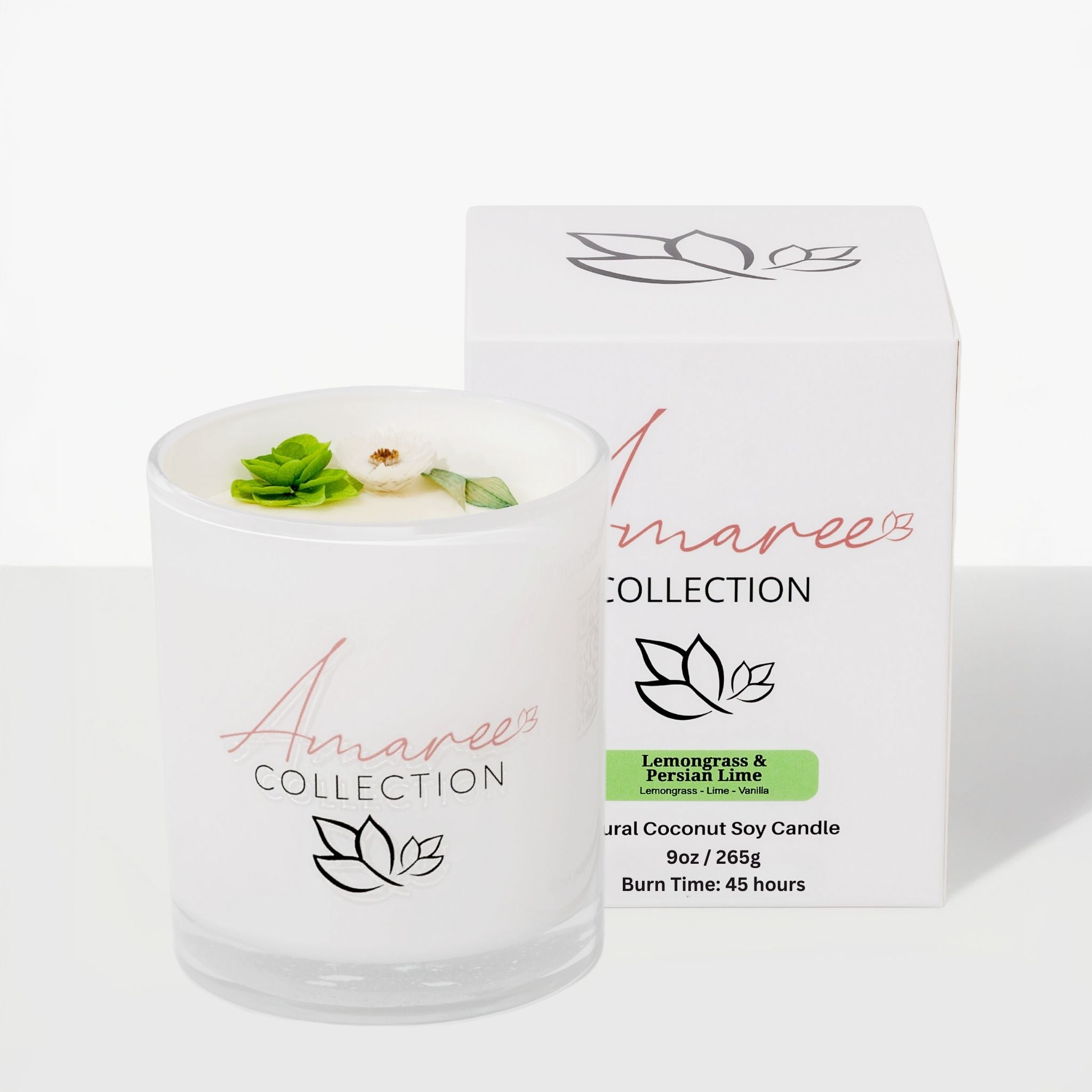 Lemongrass &amp; Persian Lime Candle 265g