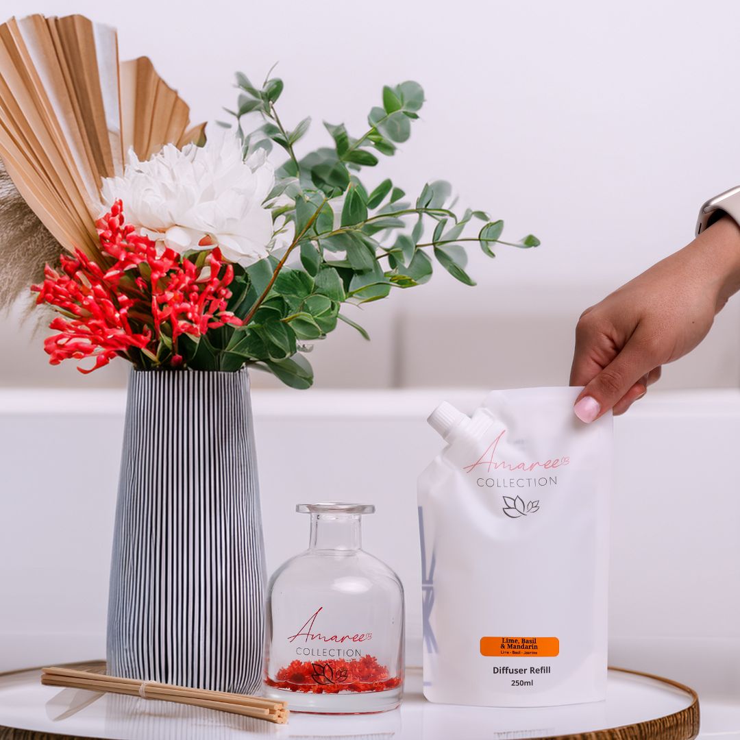 Lime Basil &amp; Mandarin Reed Diffuser Refill 250ml