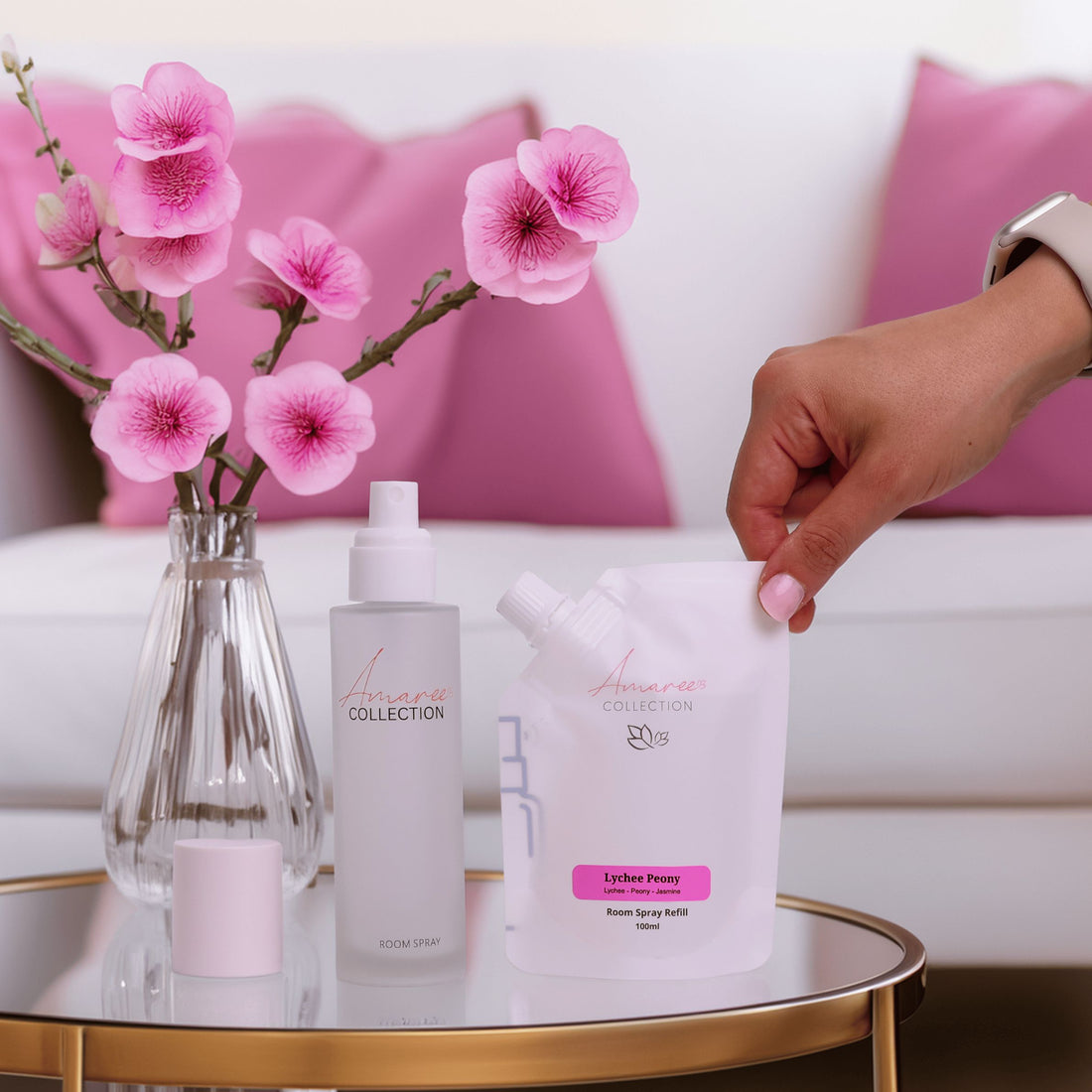 Lychee Peony Room Spray Refill 100ml