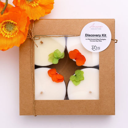 Fresh &amp; Clean – Tealight Discovery Pack (4-Pack)