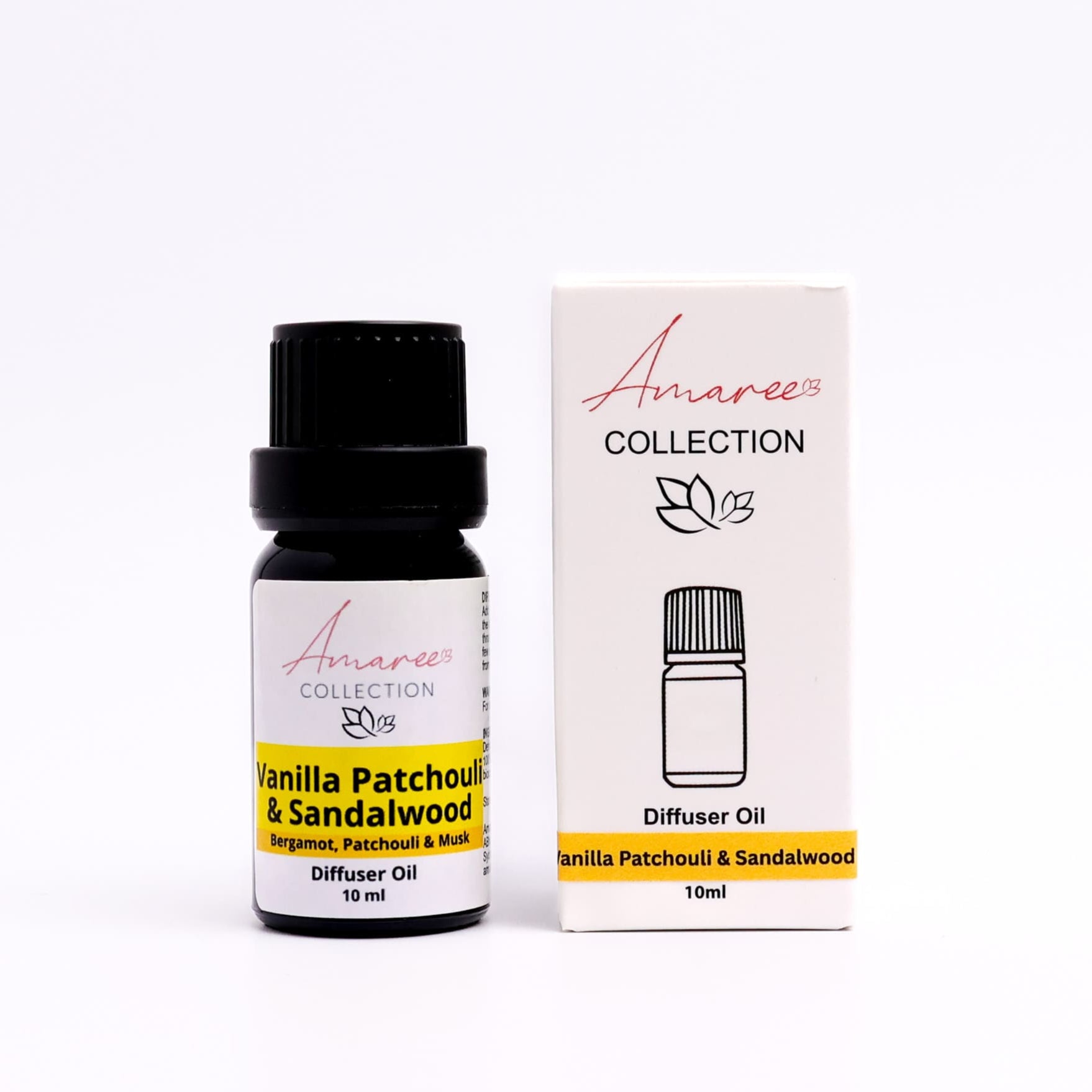 Vanilla Patchouli &amp; Sandalwood Diffuser Oil