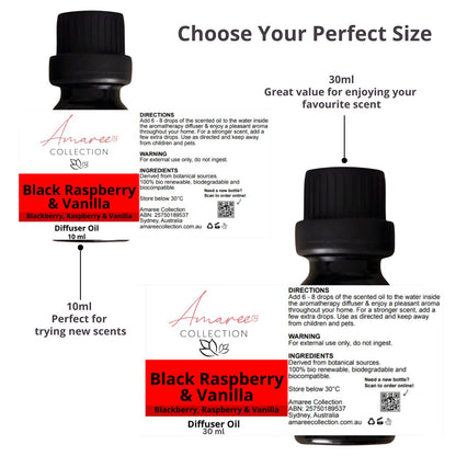Black Raspberry &amp; Vanilla Diffuser Oil