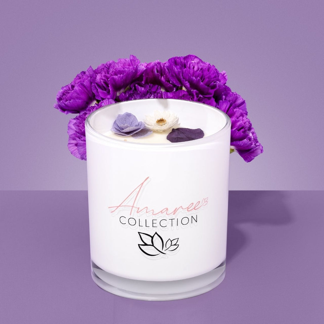 Black Amber &amp; Lavender Candle 265g
