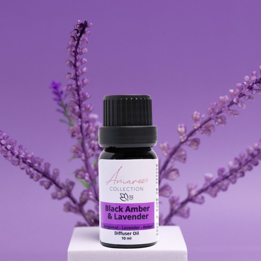 Black Amber &amp; Lavender Diffuser Oil