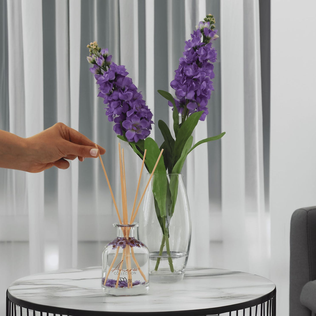 Black Amber &amp; Lavender Reed Diffuser 250ml
