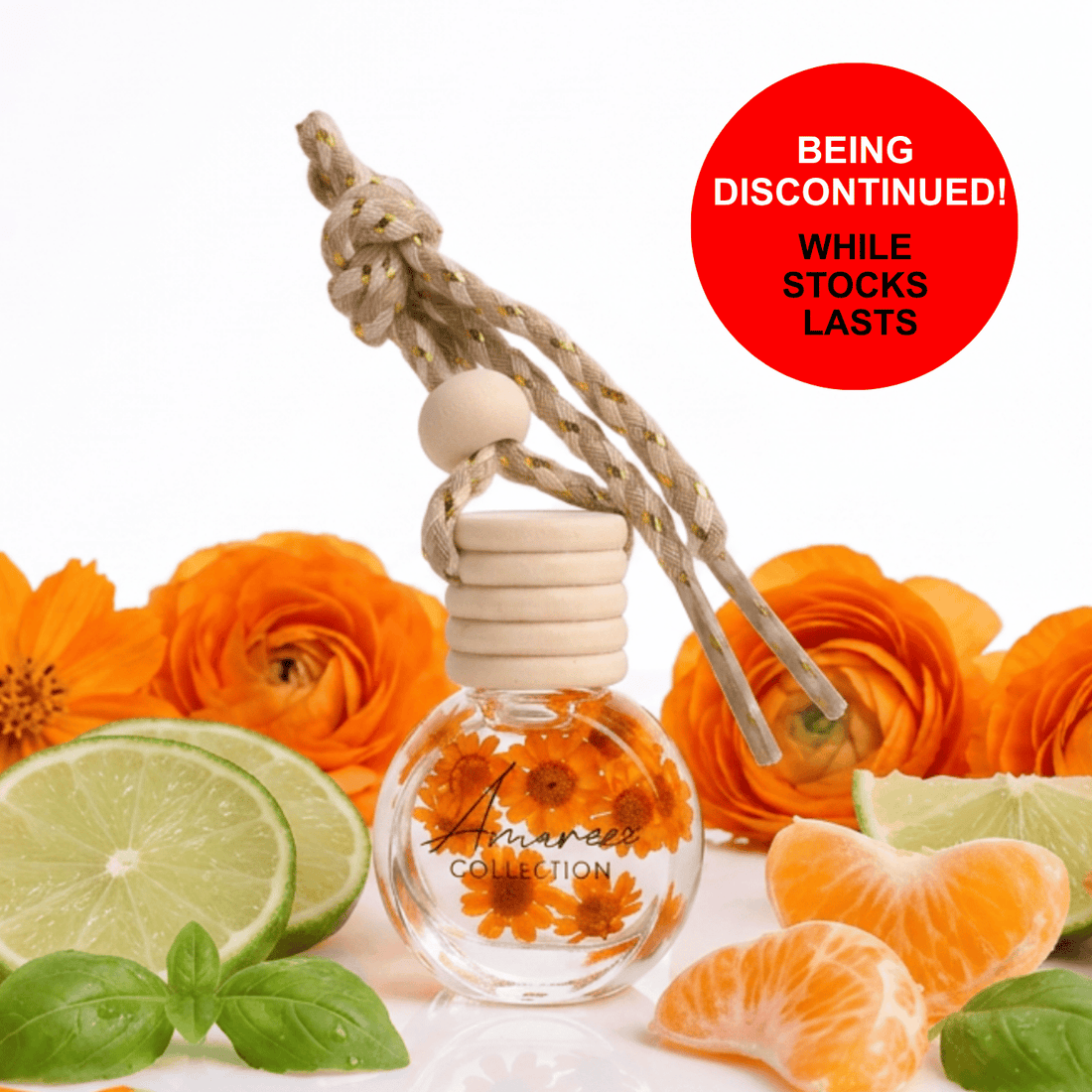 Lime Basil &amp; Mandarin Car Diffuser