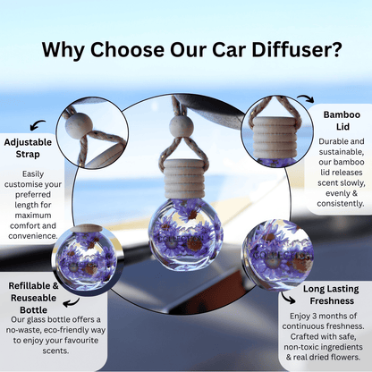 Japanese Honeysuckle Car Diffuser