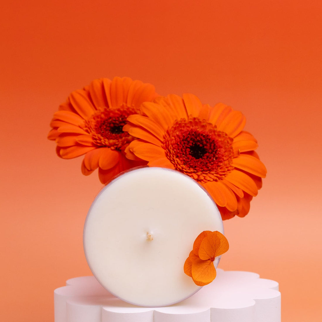 Lime, Basil &amp; Mandarin Tealight Candle