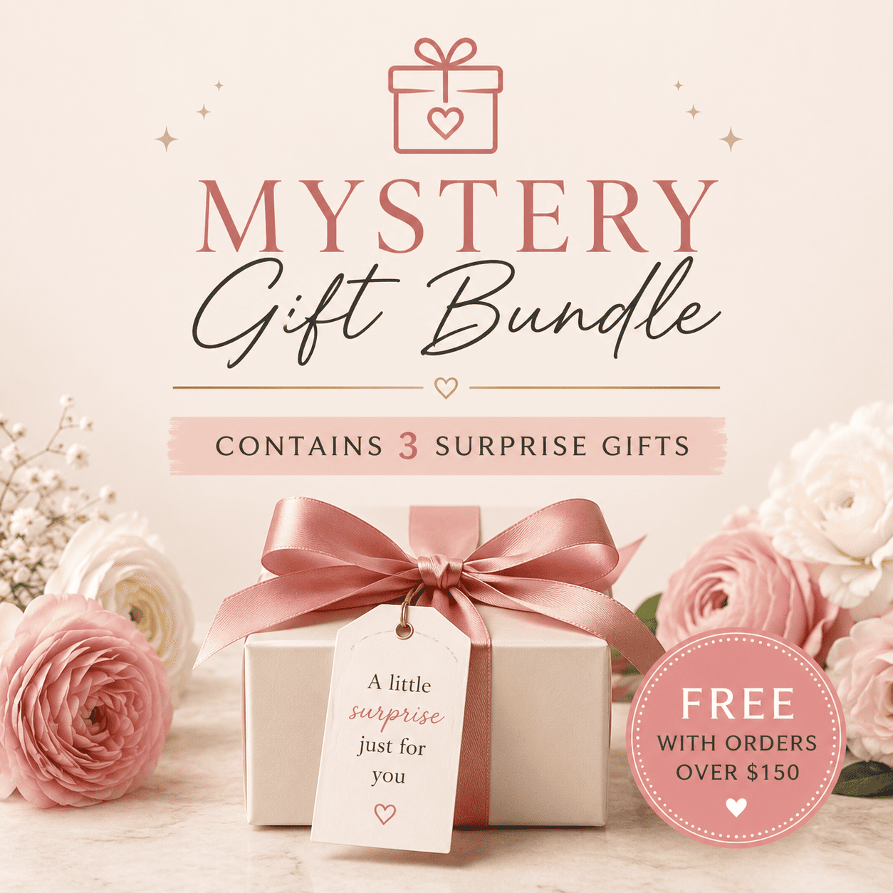 🎁 EOFY 3 Mystery Gifts (100% off)
