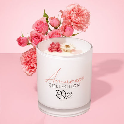 Sheer Lily &amp; White Rose Candle 265g
