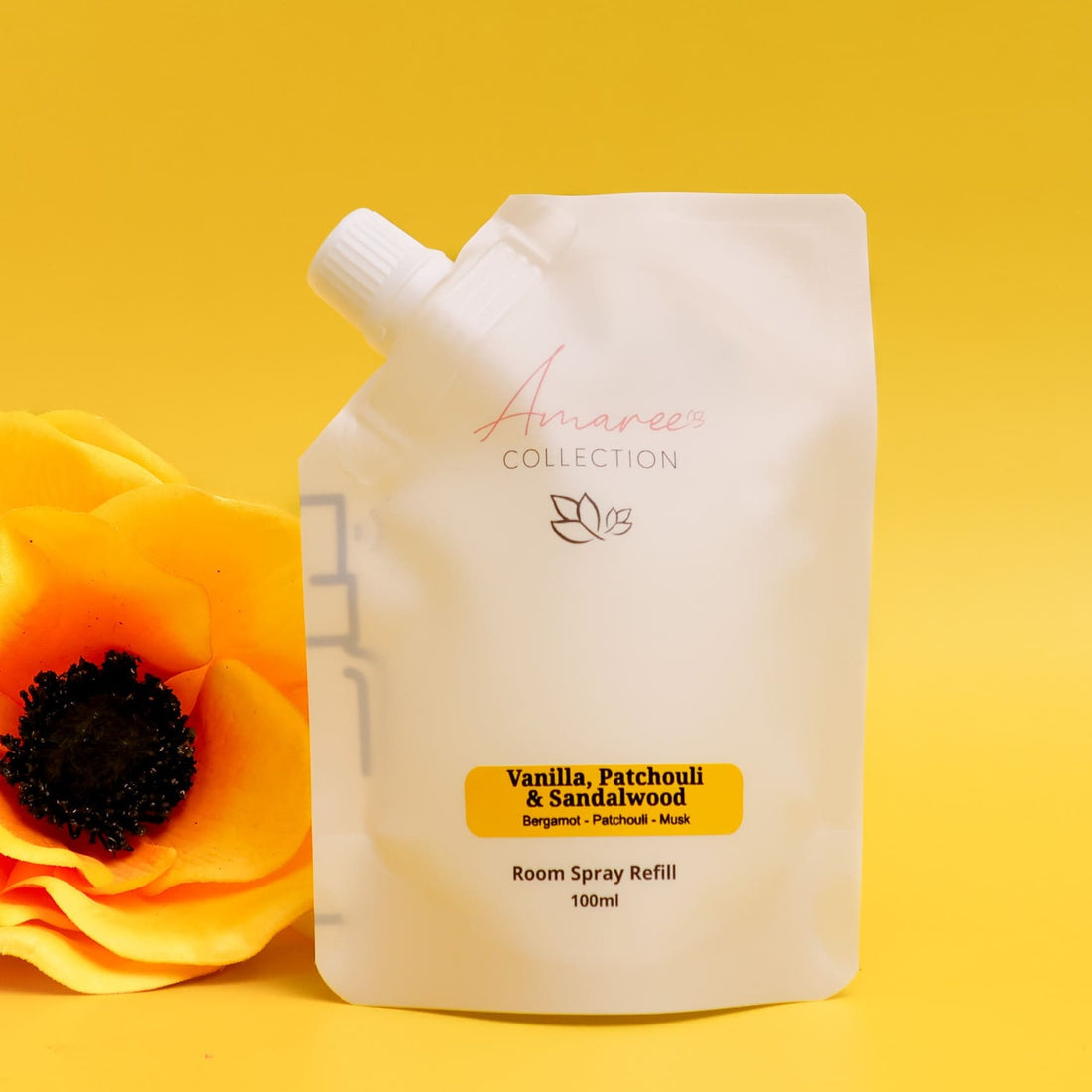 Vanilla Patchouli &amp; Sandalwood Room Spray Refill 100ml